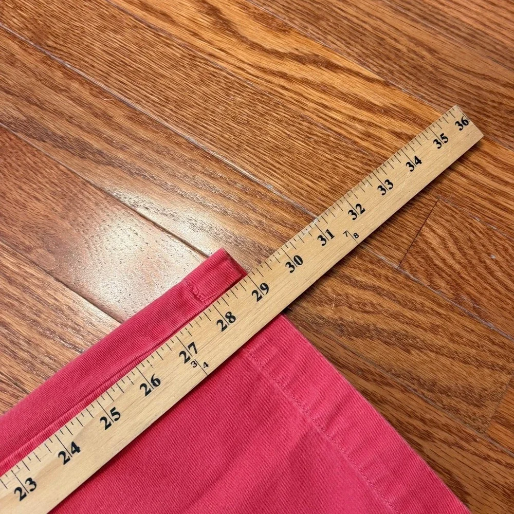 Vintage Polo Ralph Lauren Andrew Pants Fits Mens 34x29 Salmon Pink Pleated Chino